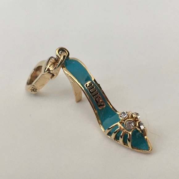 NWB Juicy Couture turquoise shoe charm - Picture 1 of 6